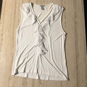 H&M | Women’s | Sleeveless blouse | Polka Dot
